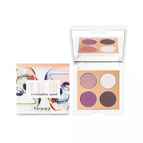 To Die For Eyeshadow Quad Stunning Haze - TEEEZ - Comparador de precios