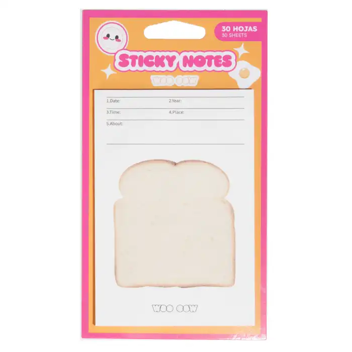 ¡33% DTO! Sticky Notes 30 Notas Adhesivas 20 gr - Woo oow - Comparador de precios