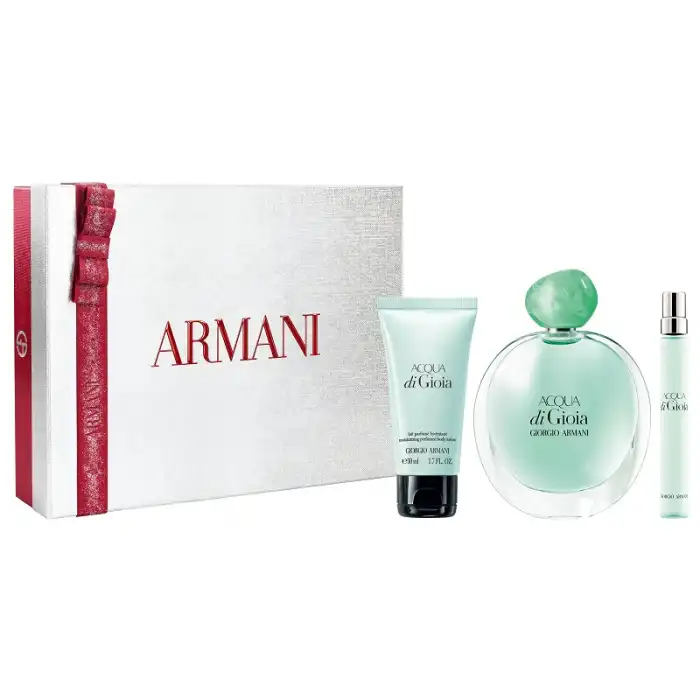 ¡47% DTO! Estuche Acqua Di Gioia Eau de Parfum 100 ml - Armani - Comparador de precios
