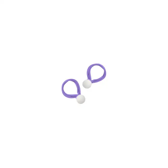 Set 2 Gomas de Pelo Pompom - Woo oow - Comparador de precios
