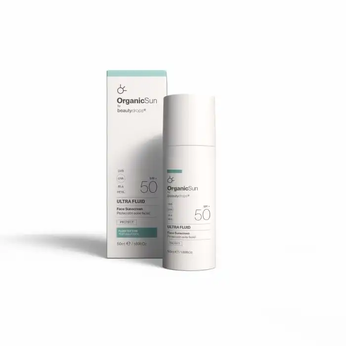 ¡53% DTO! Organic Sun Ultra Fluid Protección Solar Facial 50 ml - Beauty Drops - Comparador de precios