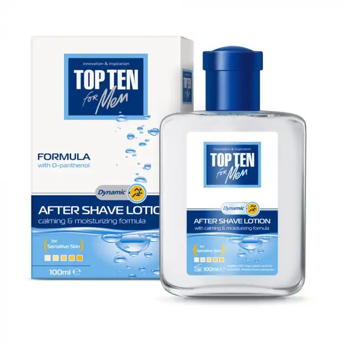 After Shave Dynamic Bálsamo Calmante 100 ml - Top Ten For Men - Comparador de precios