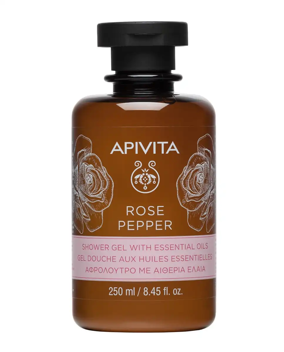 Apivita - Gel De Baño Con Aceites Esenciales Rose Pepper 250 Ml - Apivita - Comparador de precios