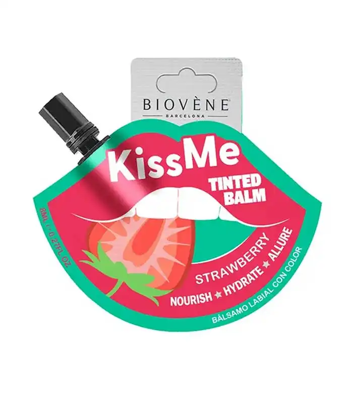 Biovène - Bálsamo labial - Strawberry kiss me - Biovene - Comparador de precios