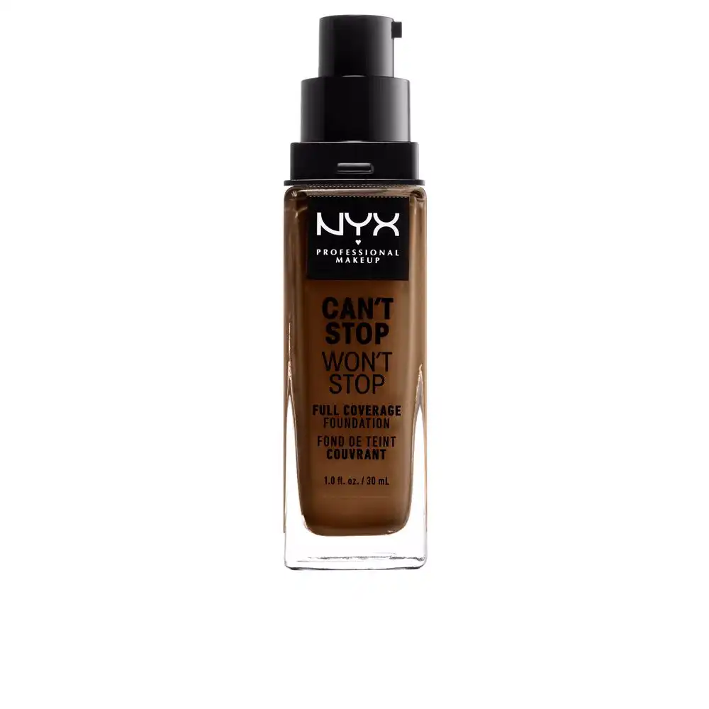 CAN’T Stop WON’T Stop full coverage foundation #walnut - NYX PROFESSIONAL MAKE UP - Comparador de precios