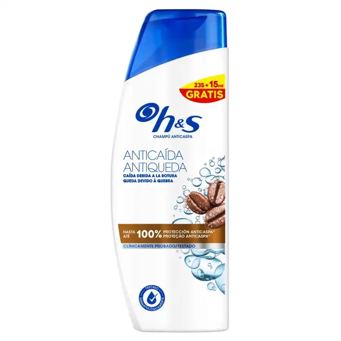 Champú Anticaspa y Anticaída 250 ml - H&S - Comparador de precios