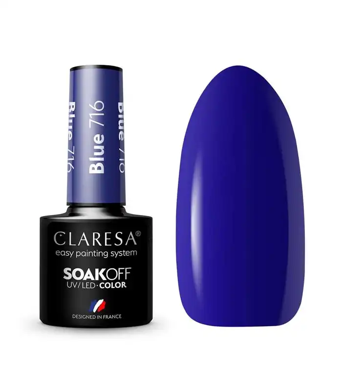 Claresa - Esmalte semipermanente Soak off - 716: Blue - Claresa - Comparador de precios