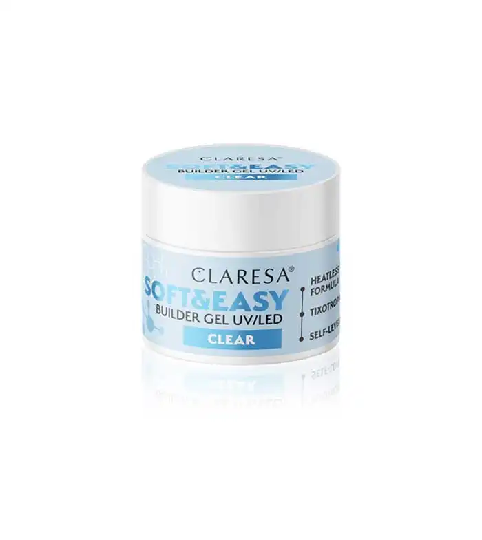 Claresa - Gel constructor Soft & Easy - Clear - 12 g - Claresa - Comparador de precios