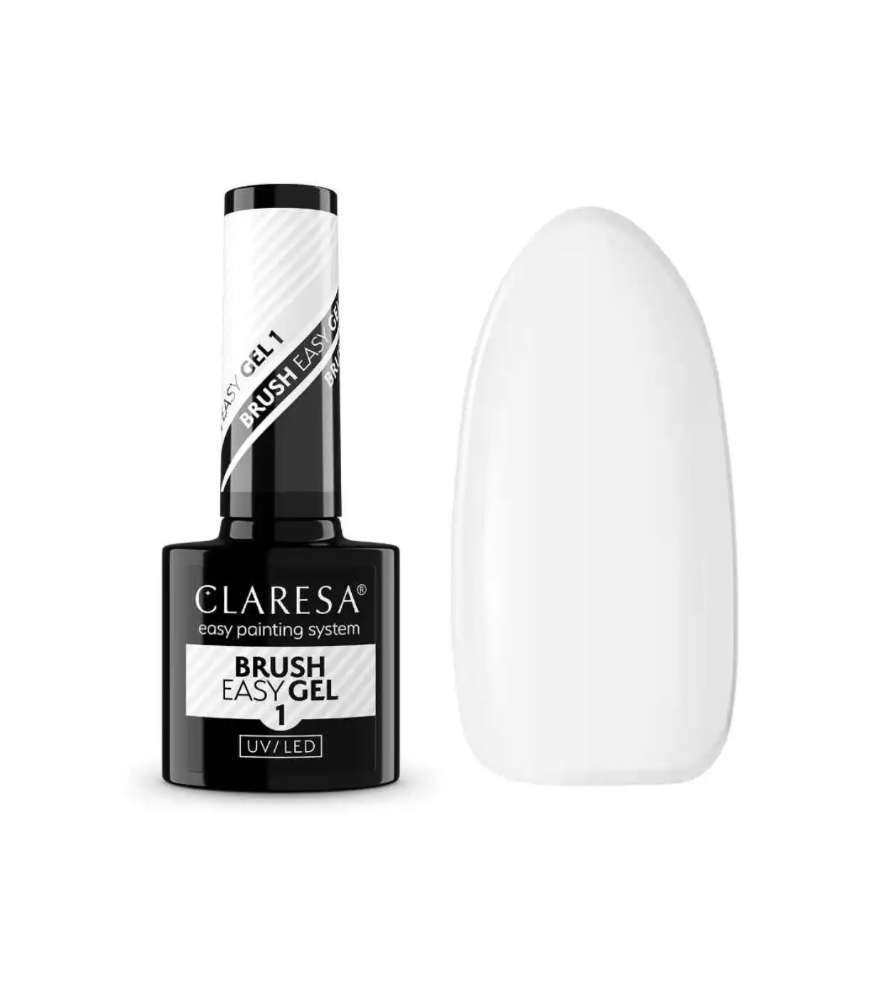 Claresa - Gel de uñas semipermanente Brush Easy - 01 - Claresa - Comparador de precios