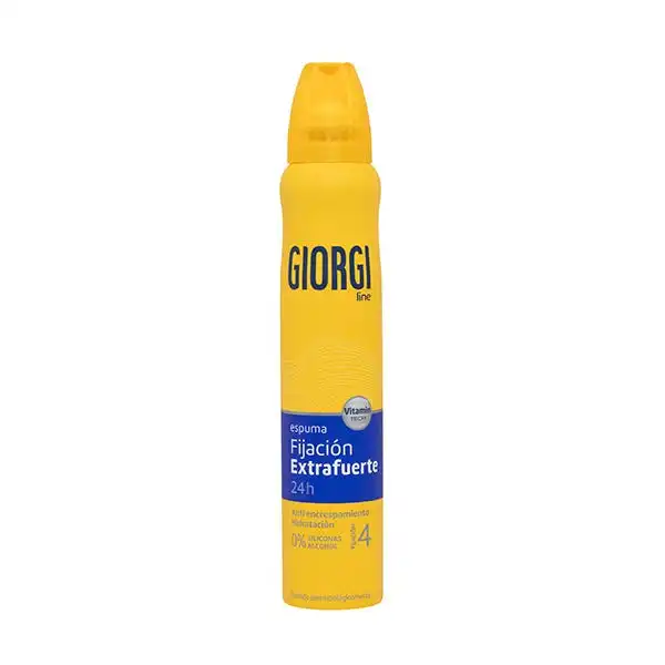 Espuma Giorgi FijaciÃ³n Imparable Perfect Fix Extra-Fuerte - Giorgi - Comparador de precios