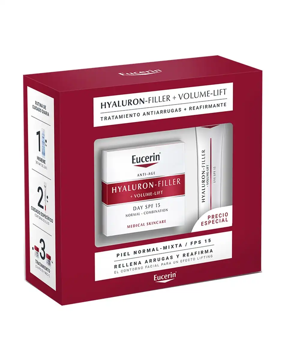 Eucerin® - Cofre Hyaluron-Filler +Volume-Lift Crema De Día Eucerin - Eucerin® - Comparador de precios