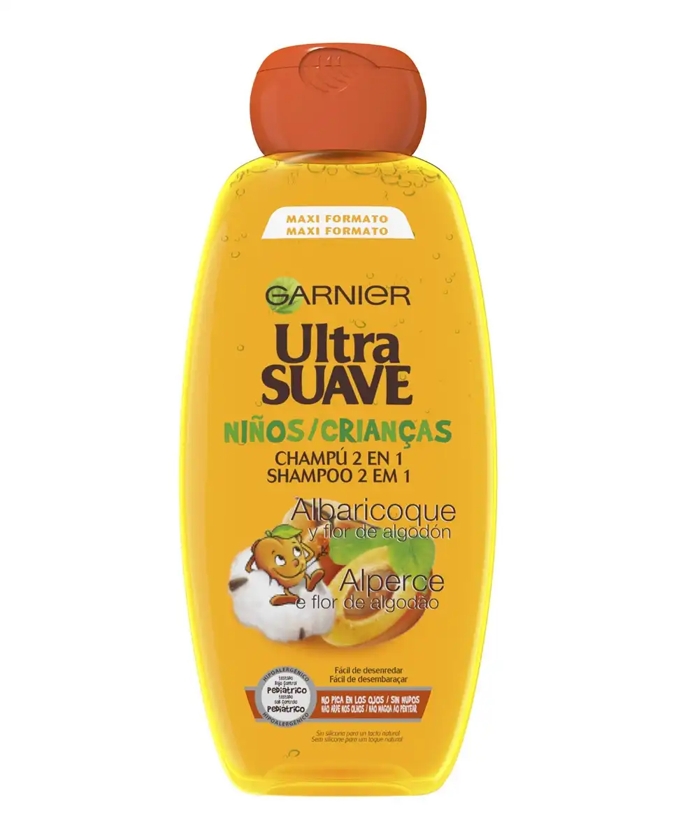 Garnier - Champú 2 En 1 Para Niños Ultra Suave Albaricoque - Garnier - Comparador de precios