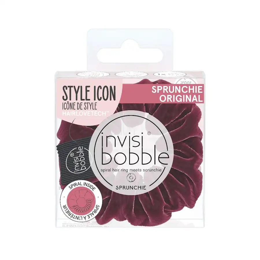 Invisibobble Sprunchie Red Wine 1 UN 1.0 pieces - Invisibobble - Comparador de precios