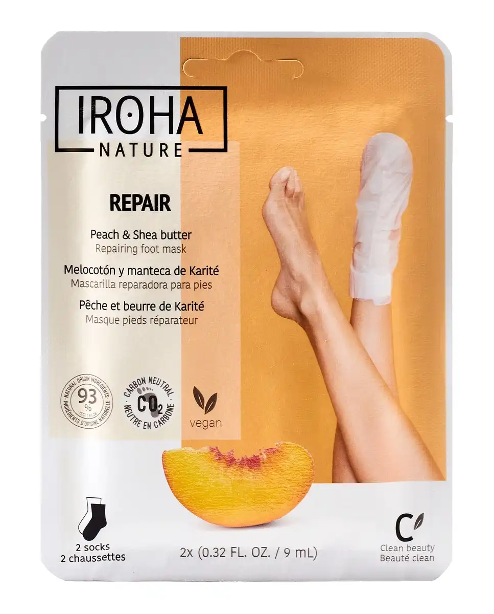 Iroha Nature - Calcetines Reparadores Melocotón Y Manteca De Karité - Iroha Nature - Comparador de precios