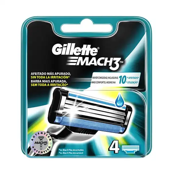 Mach 3 - Gillette - Comparador de precios