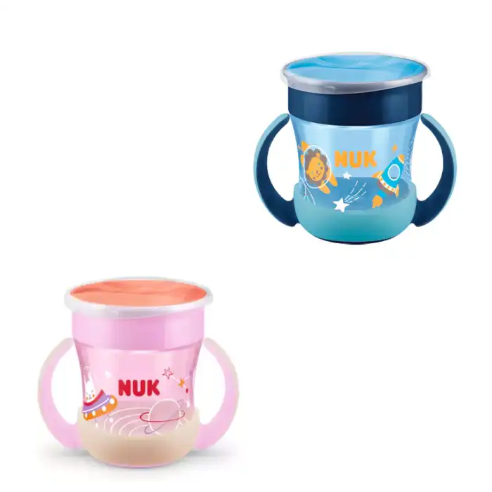 Magic Cup Night Azul/Rosa +6M 160 ml - NUK - Comparador de precios