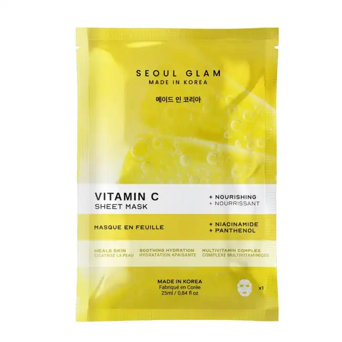 Mascarilla Facial Vitamina C 25 ml - Seoul Glam - Comparador de precios