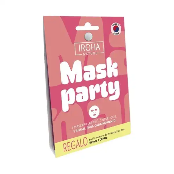 Mascarilla Party Tisu - Iroha Nature - Comparador de precios