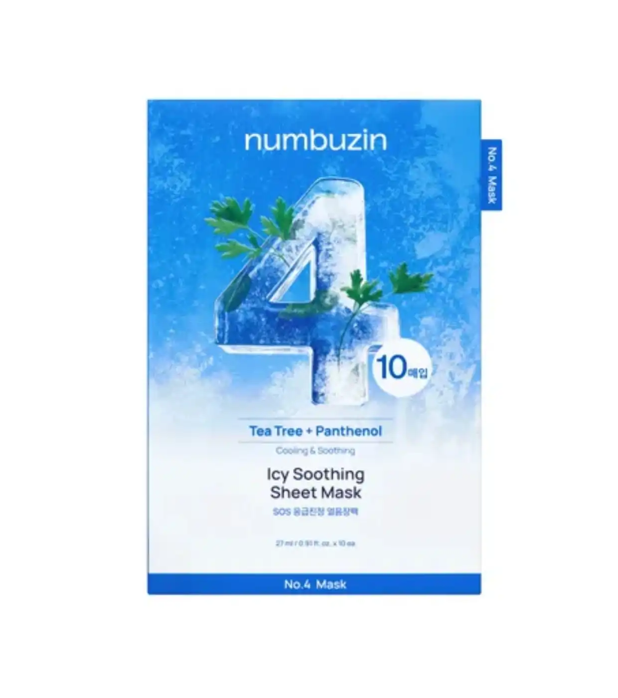 Numbuzin - Mascarilla facial refrescante No.4 SOS Icy Soothing - Numbuzin - Comparador de precios