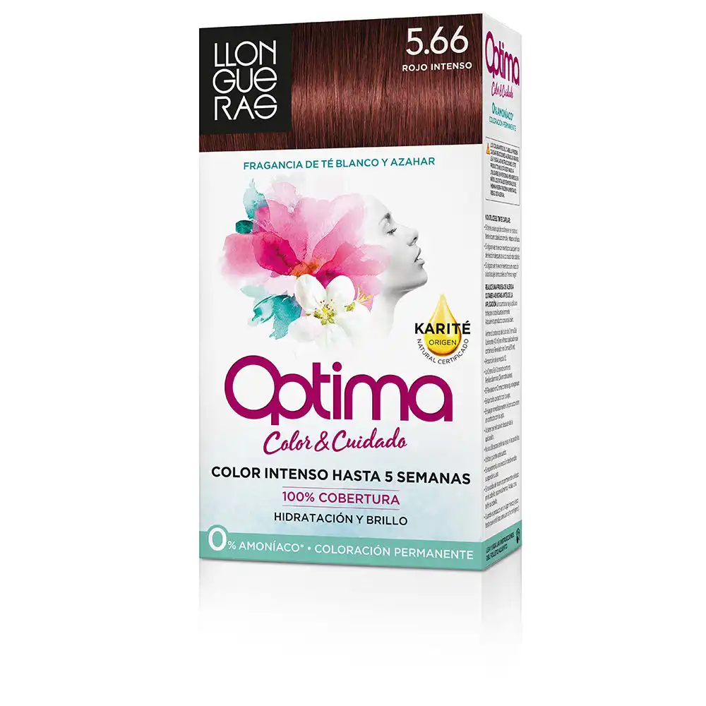 Optima hair colour #5.66-deep intense red - Llongueras - Comparador de precios