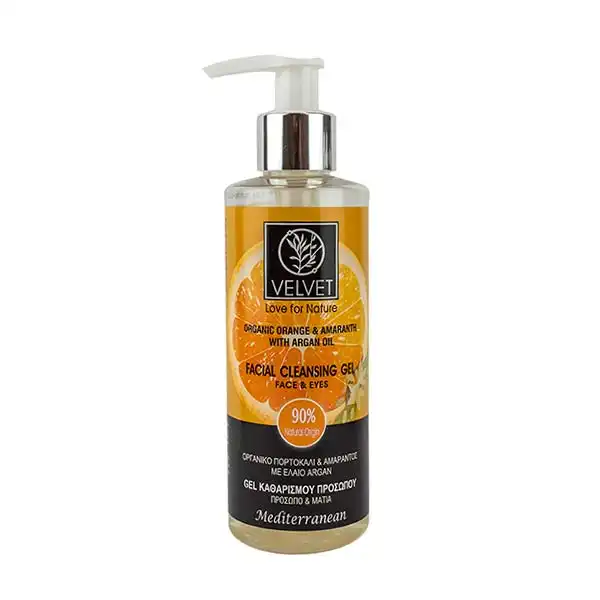 Organic Orange & Amaranth With Argan Oil Facial Cleansing Gel - Velvet - Comparador de precios