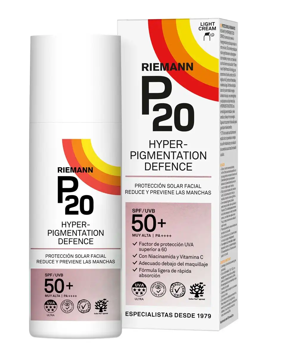 P20 - Protección solar facial hiperpigmentación SPF50+ P20. - P20 - Comparador de precios