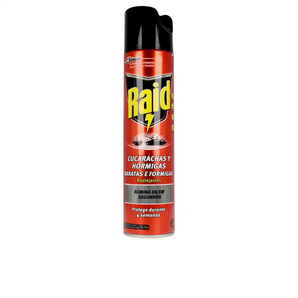 Rastreros insecticida acción inmediata spray 400 ml - Raid - Comparador de precios