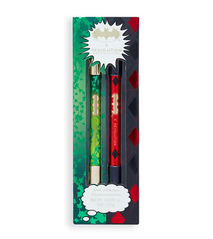 Revolution - *DC Poison Ivy & Harley Quinn* - Set de delineadores de ojos Dual-Ended - Makeup Revolution - Comparador de precios