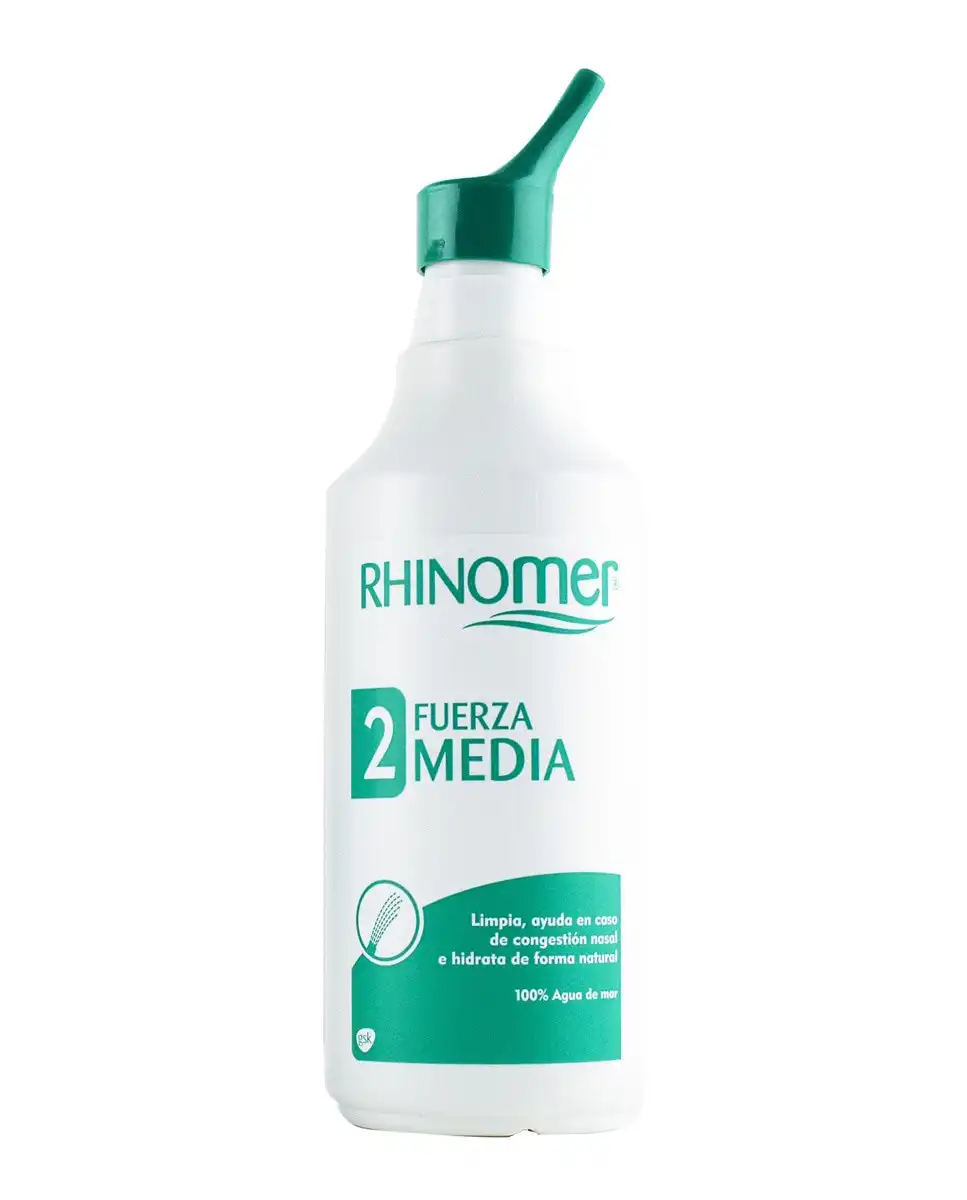 Rhinomer - Spray Nasal De Agua De Mar Isotónica Fuerza Media F2 135 Ml - Rhinomer - Comparador de precios