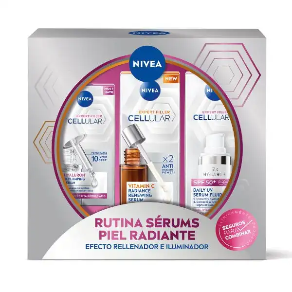 Rutina Sérums Piel Radiante - Nivea - Comparador de precios