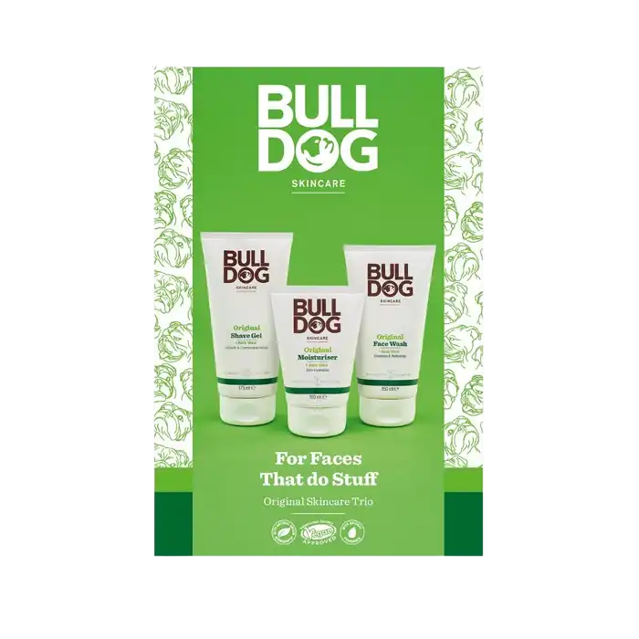 Set Cuidado de Piel Crema + Limpiador + Gel 175 ml - Bulldog - Comparador de precios