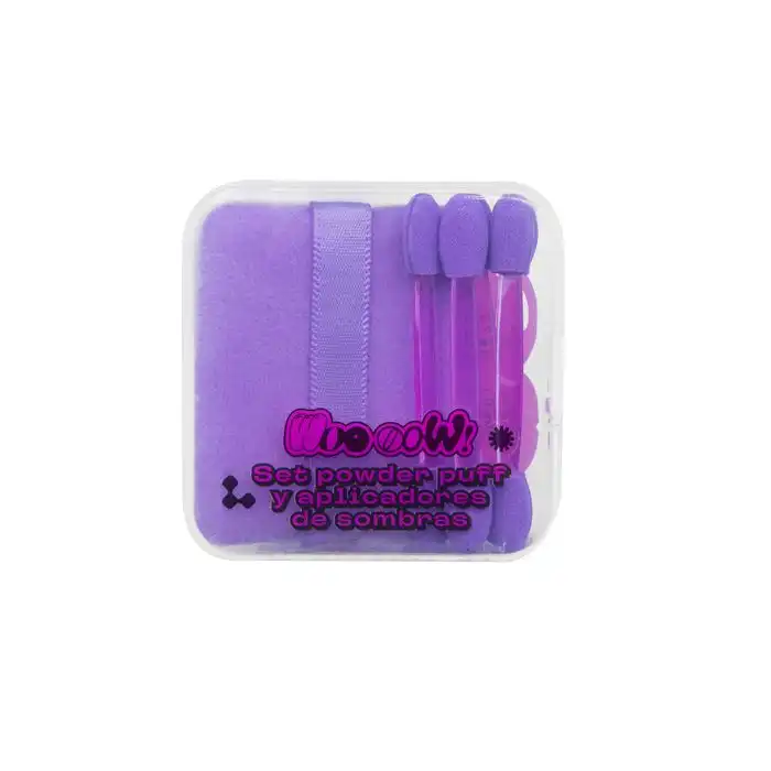 Set Powder Puff - Aplicador de Sombras - Woo oow - Comparador de precios