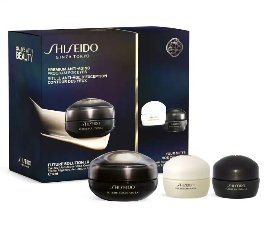 Shiseido Future Solution LX Eye & Lip Regenerating Cream Estuche - Shiseido - Comparador de precios