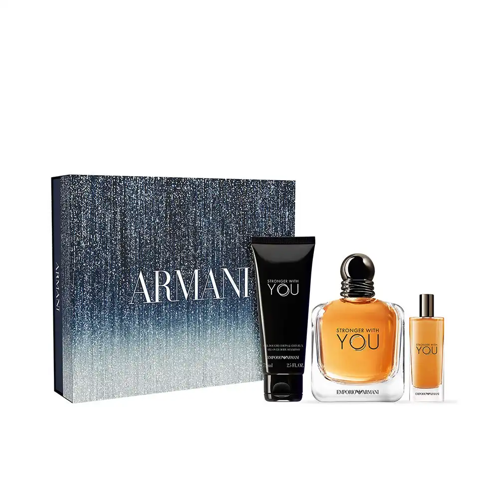 Stronger With You Estuche 3 pz - Giorgio Armani - Comparador de precios