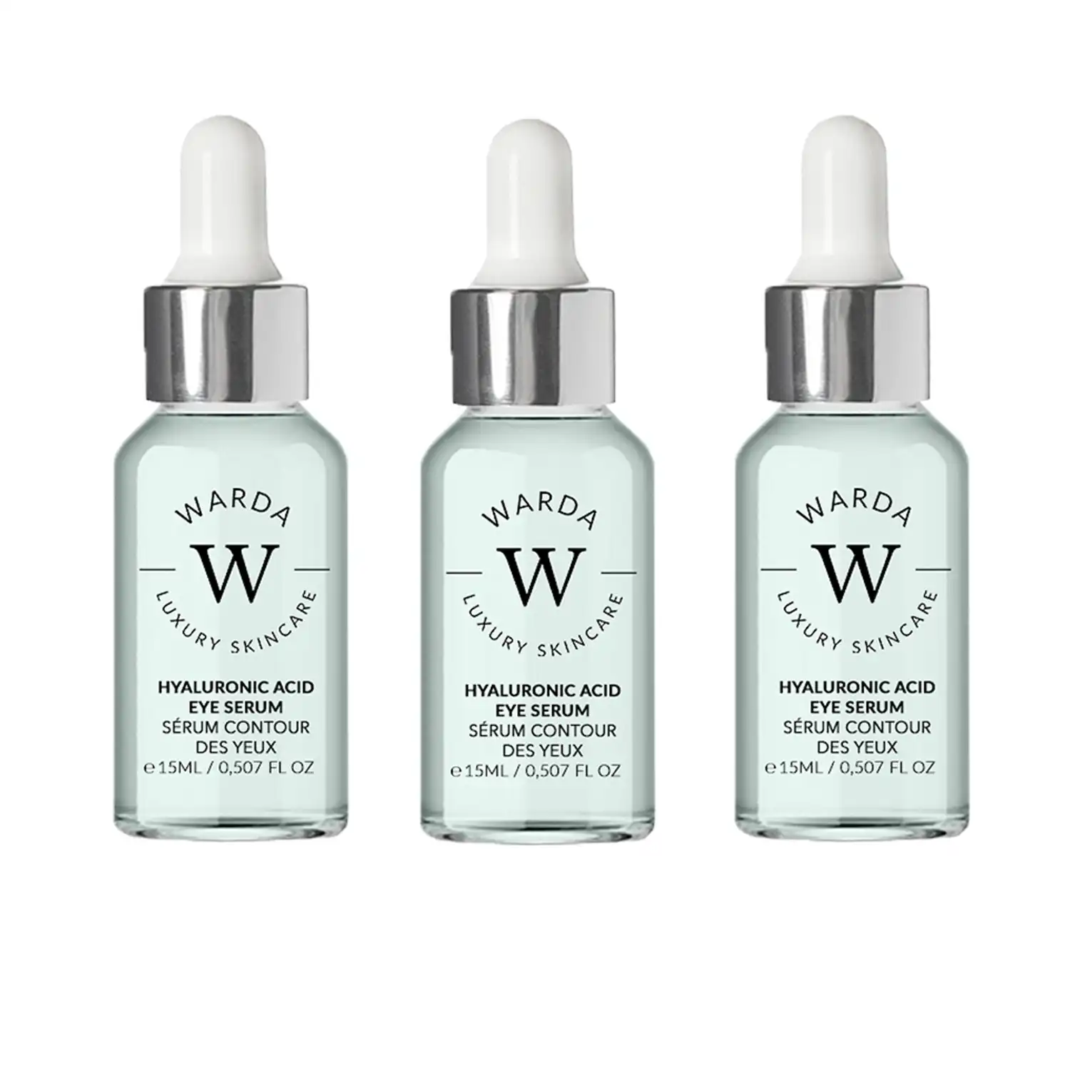 Trío de ácido hialurónico para ojos Suero contorno de ojos - Warda Luxury Skincare - Comparador de precios