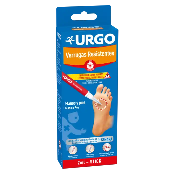 Verrugas Resistentes Stick 2 ml - Urgo - Comparador de precios