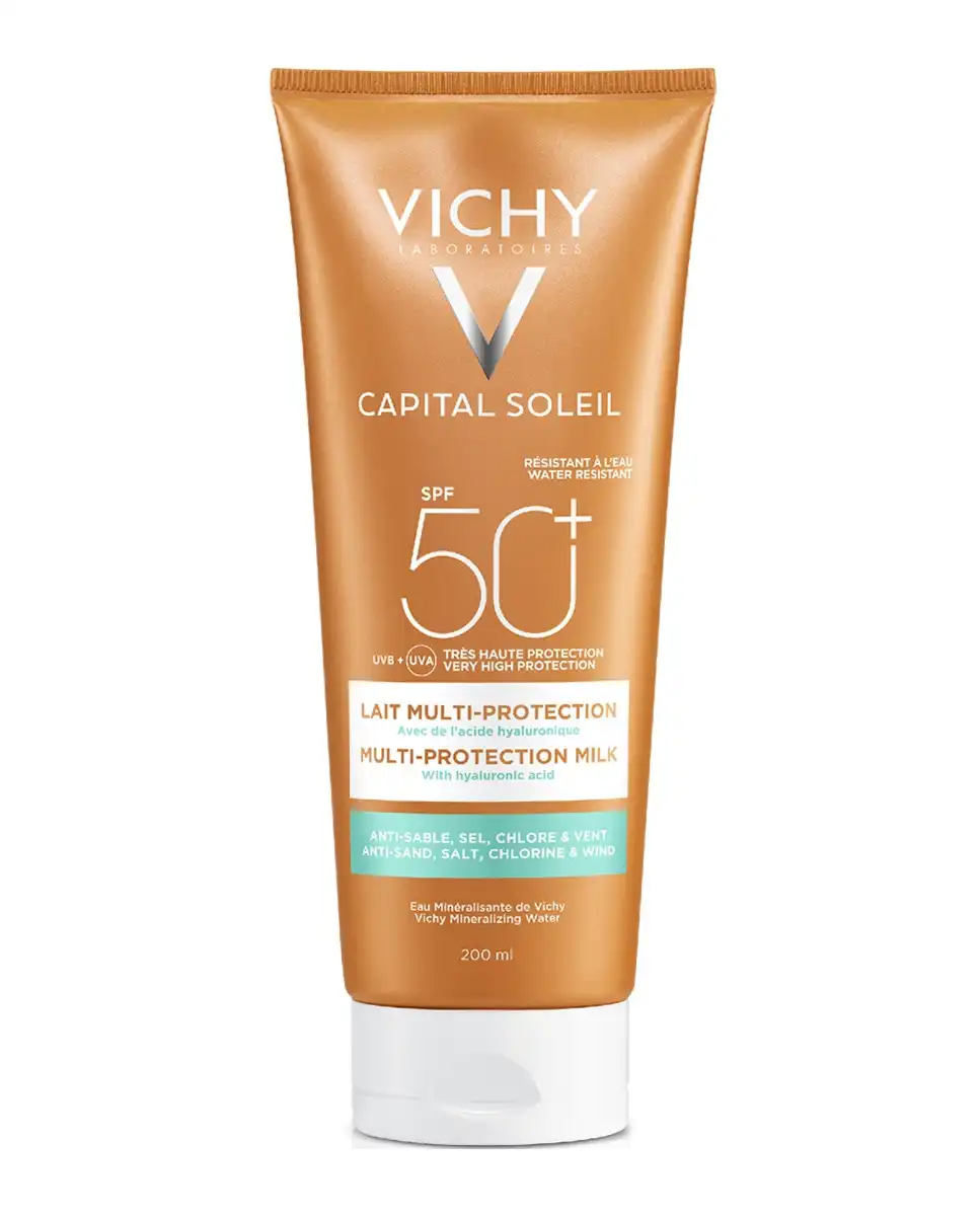 Vichy - Leche Protectora Solar Capital Soleil Multi Protection Milk Spf 50 200 Ml - Vichy - Comparador de precios