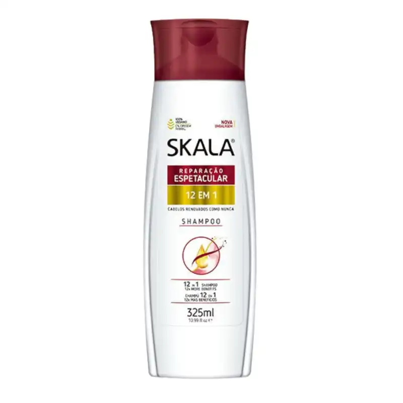 12 Em 1 Shampoo - 325 ml - Skala - SKALA - Comparador de precios