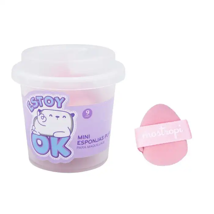 ¡34% DTO! Set Mini Esponjas de Maquillaje ESTOY OK - Woo oow - Comparador de precios