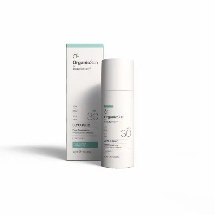 ¡53% DTO! Organic Sun Ultra Fluid Protección Solar Facial 50 ml - Beauty Drops - Comparador de precios