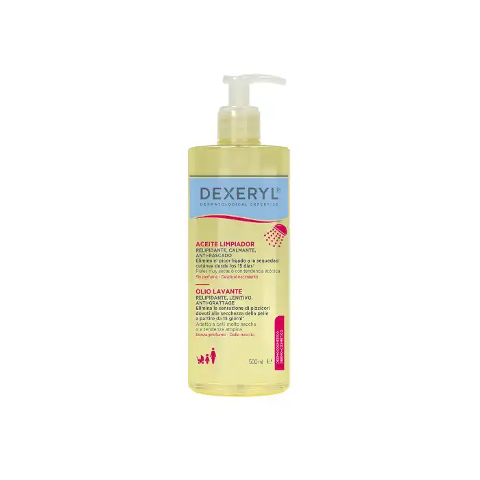 Aceite Limpiador para Cuerpo y Rostro 1000 ml - Dexeryl - Comparador de precios