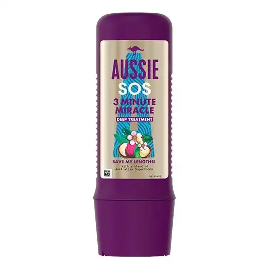 AUSSIE SOS 3 Minute Miracle Save My Lengths! 225 ml Tratamiento Intensivo para Cabello Rubio - Aussie - Comparador de precios