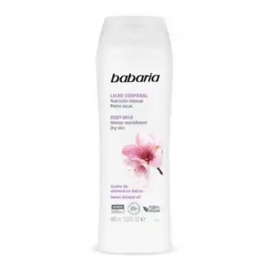 Babaria Babaria Body Milk de Almendras, 400 ml - Babaria - Comparador de precios
