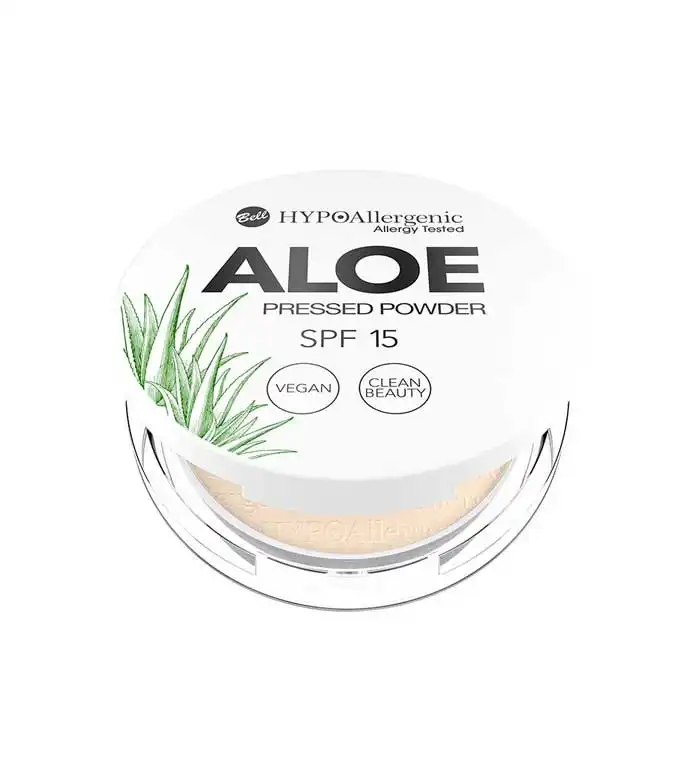 Bell - *Aloe* - Polvos compactos hipoalergénicos SPF15 - 03: Natural - Bell - Comparador de precios