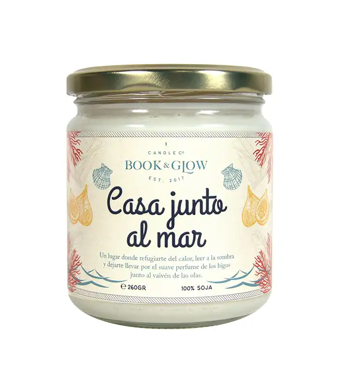 Book and Glow - *Perfect Moments* - Vela de soja - Casa junto al mar - Book and Glow - Comparador de precios