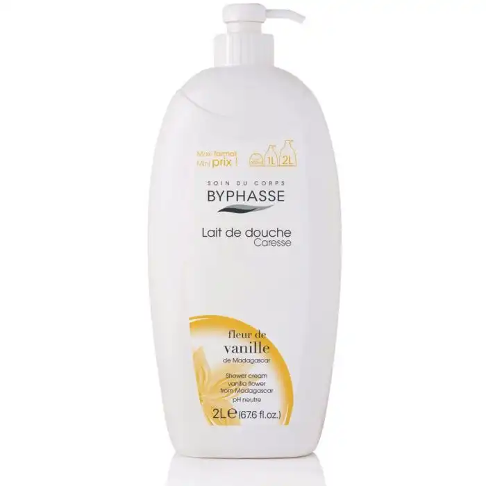 Caresse Crema de Ducha Vainilla 2000 ml - Byphasse - Comparador de precios