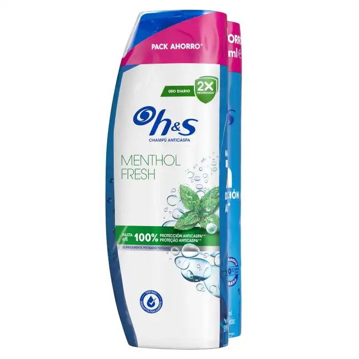 Champu Mentol Refrescante 800 ml - H&S - Comparador de precios