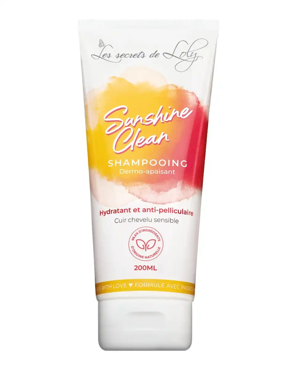 Champú Para Cuero Cabelludo Sensible Sunshine Clean 200 Ml Les Secrets De Loly - Les Secrets de Loly - Comparador de precios