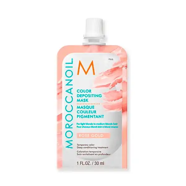 Color Depositing Mask Rose Gold 30Ml - Moroccanoil - Comparador de precios