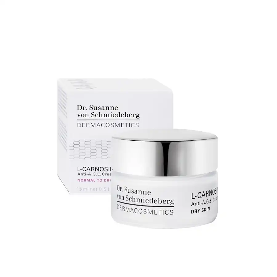 Dr. Susanne von Schmiedeberg - L-Carnosine Anti-A.G.E. Cream Dry Skin Cremas faciales 15 ml unisex - Dr. Susanne von Schmiedeberg - Comparador de precios